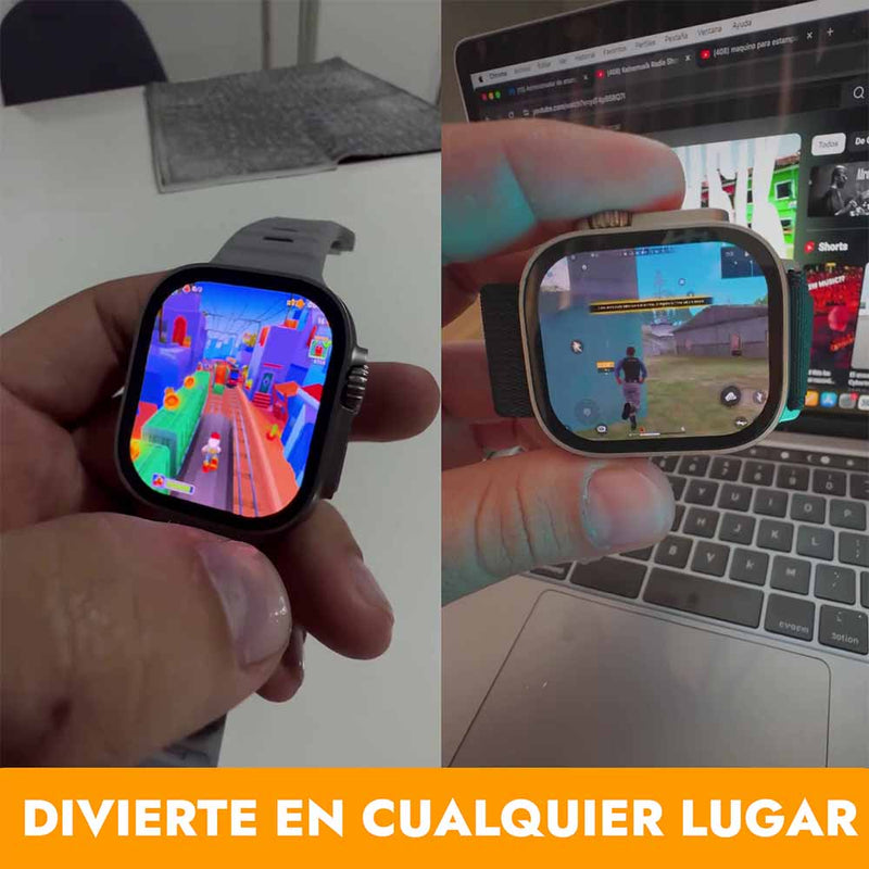 SmartWatch 9 ULTRA 2™ + Air pods + 12 correas de obsequio